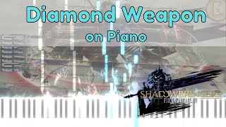 Diamond Weapon Theme Piano Arrangement  Final Fantasy XIV Shadowbringers OST [upl. by Leahcim]