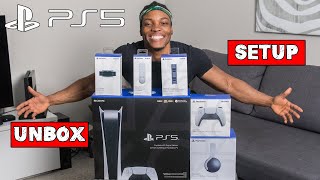 Playstation 5 Digital Edition Unboxing and Setup [upl. by Brunelle]