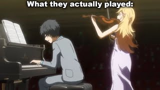 They Animated the Piano Correctly Your Lie in April [upl. by Suzann771]