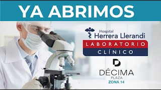 YA ABRIMOS Lab Clínico HHLL Décima Plaza Z14 [upl. by Benilda]