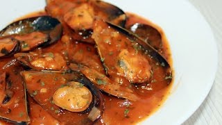 MEJILLONES EN SALSA PICANTE [upl. by Essirehc]