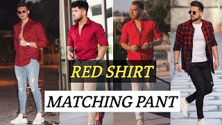 7 Best ampUnique Red Shirt Combination With 7 Other Jeans ampPants  Red shirt matching pant [upl. by Shatzer825]