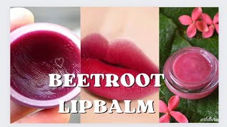 DIY beetroot lip balm at home [upl. by Kcirddec]