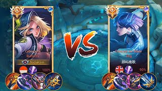 BUTTERFLY VS THE MOST AGGRESSIVE JING IN SOLO RANKED GAME  SUPER INTENSE MATCH  HONOR OF KINGS [upl. by Aihsinyt]