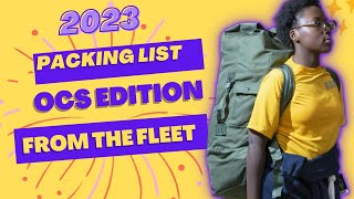 2023 Packing List for Officer Candidate School OCS [upl. by Lativa]