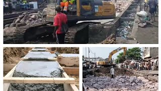 les travaux continuent sur lavenue KULUMBA KINGABWA LIMETE remblai [upl. by Tirrej]