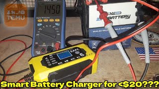 Smart 12V Battery Charger With Pulse Repair [upl. by Akemal410]