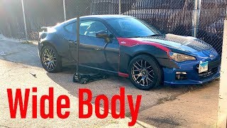 Brz Wide Body Install [upl. by Marilee]