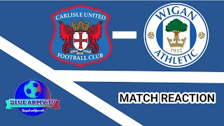 Carlisle United 02 Wigan Athletic [upl. by Narej]