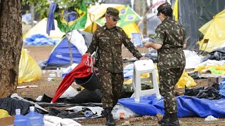 Brasilien Rückkehr zur Normalität über 1000 BolsonaroUnterstützer inhaftiert [upl. by Modie]