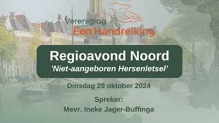 Regioavond Noord 29 oktober 2024 [upl. by Avika976]