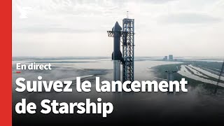 SpaceX Elon Musk reporte le lancement de la fusée réutilisable la plus puissante au monde [upl. by Burne]