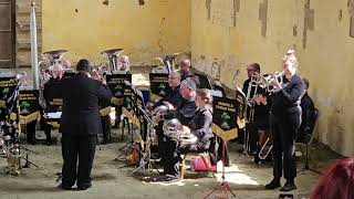 Dronfield Band Festival of the Arts Bolsover Castle 6524 [upl. by Schechter132]