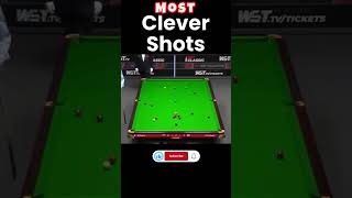 Most Clever Shots Of Snooker ronnieosullivan snooker shortsfeed ytshorts [upl. by Honig]