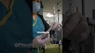 HOW TO PRIME YOUR IV TUBING WITHOUT AIR BUBBLES [upl. by Yenahc]