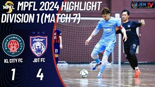 Highlight MPFL24 KL City FC 1 4 JDT [upl. by Cherri]