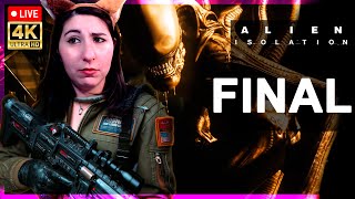 🔴LIVE EM 4K🔴 A DESPEDIDA EM ALIEN ISOLATION  FINAL DE GAMEPLAY EM PORTUGUÊS PTBR [upl. by Niuqram762]