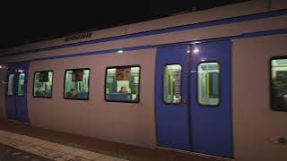 Sweden Knivsta train station  night [upl. by Cally427]