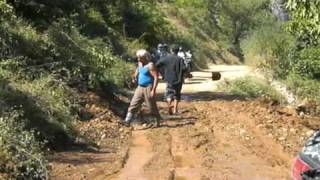 DR Big R1100GS und Cagiva Elefant 900 in Albania [upl. by Karrah468]