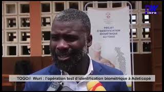 Togo  Wuri  lopération test didentification biométrique à Adéticopé [upl. by Kenrick]