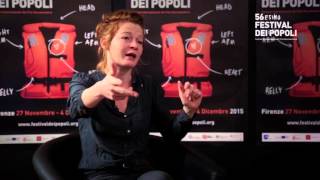 Festival deie Popoli 2015  Interview with Marie Moreau [upl. by Clayson]