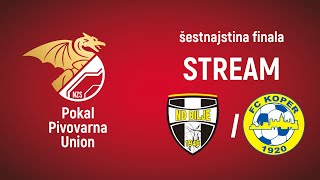 Bilje  Koper  Pokal Pivovarna Union 202425  tretji krog  STREAM [upl. by Euginom]