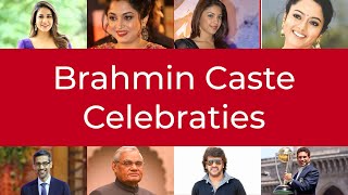 Brahmin Caste Celebraties [upl. by Justis]