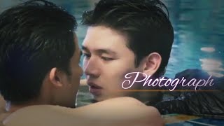 Pete x Kao   Photograph  dark blue kiss  fmv  taynew [upl. by Eilla]