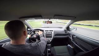 Honda Civic VII Type R EP3 onboard on track acceleration  Motopark Tor Koszalin  JDM 2024 [upl. by Yanel]