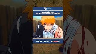 Ichigo uses Bankai for the first time bleachisback animeshorts anime bleach shortanime fypシ゚ [upl. by Notreb]