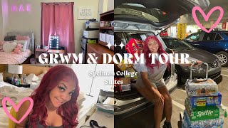 Spelman College GRWM amp Dorm Tour The Suites [upl. by Kcirevam]