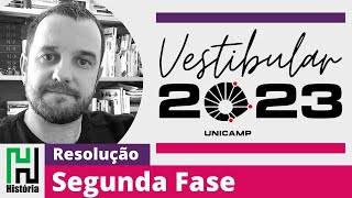 RESOLUÇÃO UNICAMP 2023 SEGUNDA FASE  INTERDISCIPLINARES E HISTÓRIA Gabarito Comentado [upl. by Fablan]