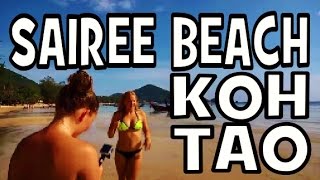 Sairee Beach Koh Tao Thailand Absolutely Stunning in  Full HD [upl. by Llertnac]