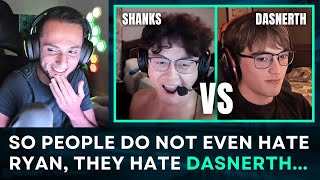 NRG FNS Reacts to Shanks amp Dasnerth Drama During NRG Frag Race [upl. by Neehcas400]