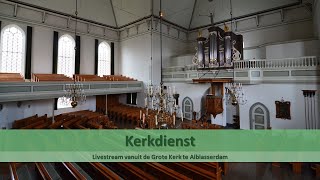 Grote Kerk Alblasserdam 04082024 NM  ds DA Burggraaf  Lukas 1215 en Handelingen 161640 [upl. by Anilatak]