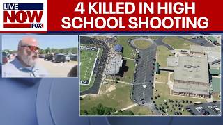 School Shooting Interview with student who reportedly saw shooter [upl. by Ellinad]