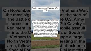 Today during the Vietnam War November 12th history historylesson otd todayinhistory [upl. by Louis836]