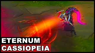 Eternum Cassiopeia Skin Spotlight League of Legends [upl. by Arda]