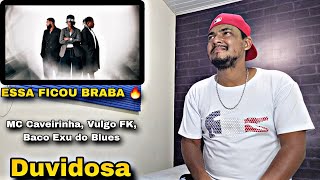 MC Caveirinha Vulgo FK Baco Exu do Blues  Duvidosa Lyric Vídeo  REACT [upl. by Iago771]