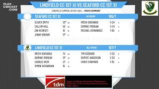 Lindfield CC 1st XI v Seaford CC 1st XI [upl. by Nordine]