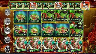 New BIG BASS HALLOWEEN II LIKE BIG BASS SPLASH 10X MULTIPLIER EPIC GAMEPLAY BONUS BUY ONLINE SLOT [upl. by Pyle]