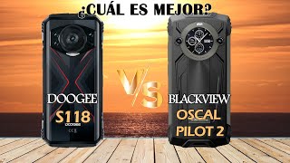 DOOGEE S118 vs Oscal Pilot 2  ¿Cuál es Mejor [upl. by Yarled]