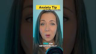 Tip for Anxiety from a Psychologist anxietytips anxietyrelief psychologisttips [upl. by Dirgis]