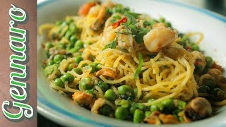 Seafood Pasta  Gennaro Contaldo [upl. by Narmis]