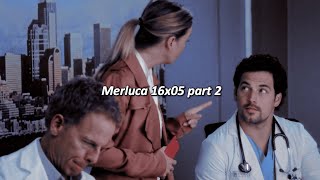 Meredith amp DeLuca 16x06 part 25 1080p [upl. by Lleze125]