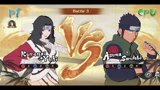 Kurenai vs Asuma  Naruto Storm Connections [upl. by Anirahc]