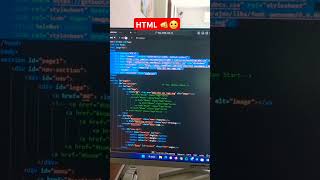 Html vs css ampjs website design and development coding programming tech fyp html tranding [upl. by Nyhagen613]