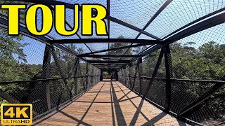 South Peachtree Creek Trail in Mason Mill Park 🏞️ Decatur Georgia Walkthrough 4K 60FPS [upl. by Chassin]