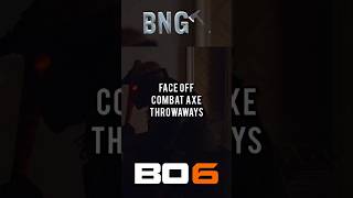 COMBAT AXE THROWAWAYS BO6 callofduty cod BO6 blackops6 blackops knifelife codclips [upl. by Naghem37]