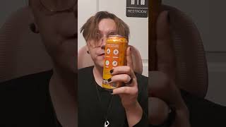 Orange Splash Lost And Found Energy Drink Review [upl. by Sunil]